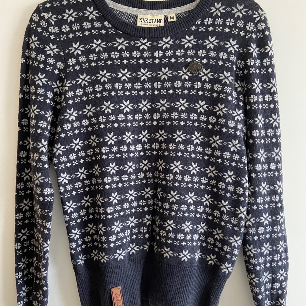 EUC Naketano Knit Sweater
